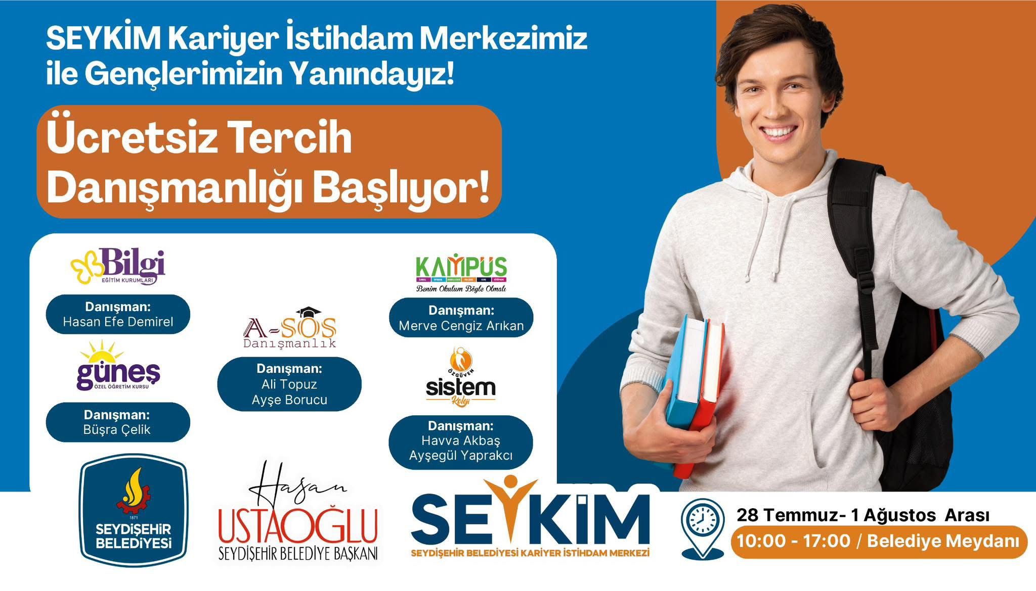 Seykim Kariyer İstihdam Merkezimiz İle Gençlerimizin Yanındayız!
