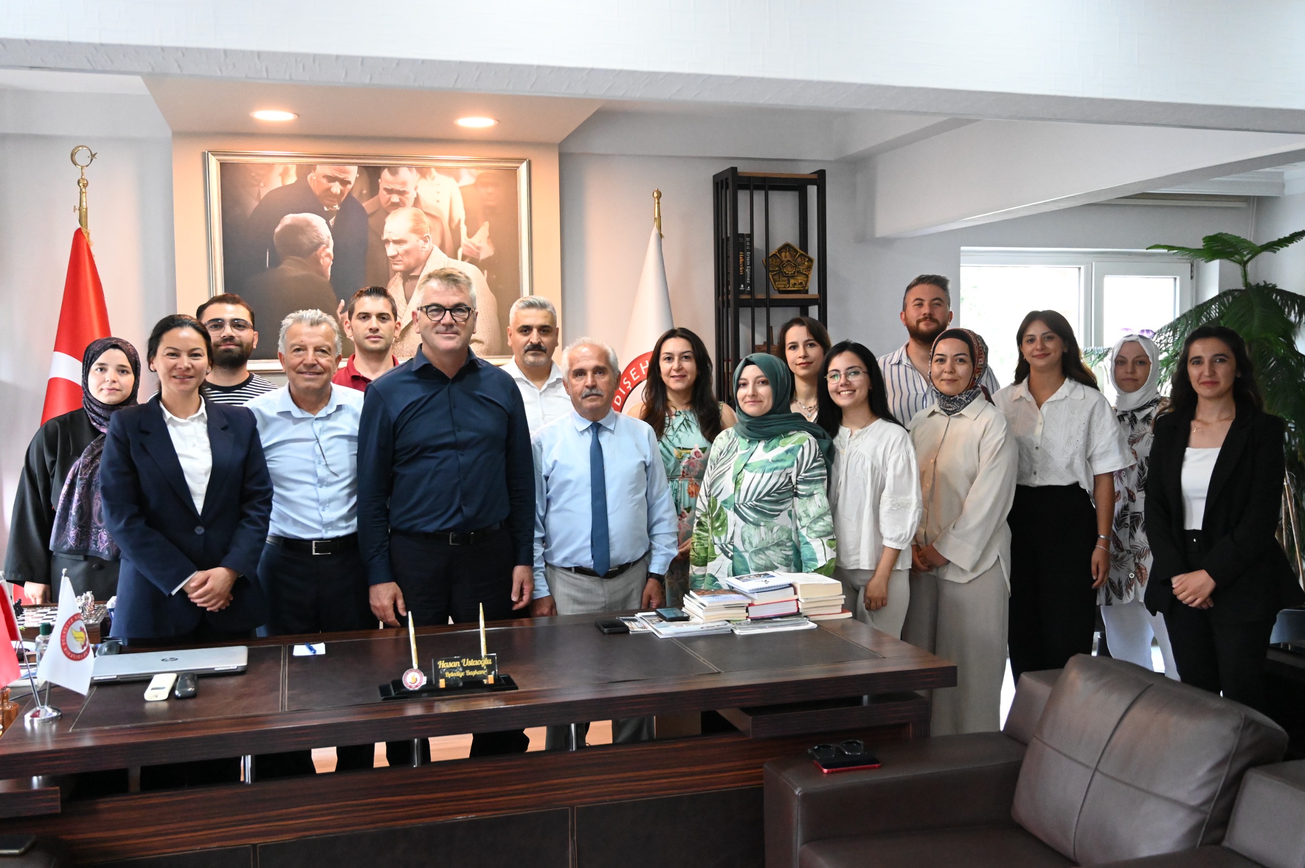 Ücretsiz Tercih Danışmanlığı Hizmeti kapsamında emeği geçen kurumlarımızı belediyemizde ağırladık